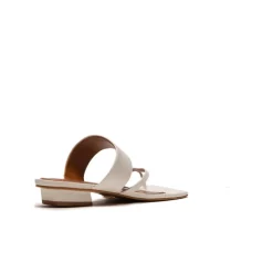 Flats-L'INTERVALLE Show White Leather