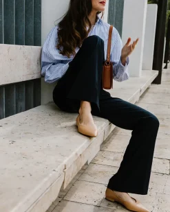 Ballerinas-L'INTERVALLE Shynnis Camel Leather