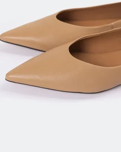 Ballerinas-L'INTERVALLE Shynnis Camel Leather