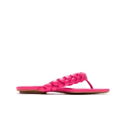 Flats-L'INTERVALLE Sirocco Fuschia Leather