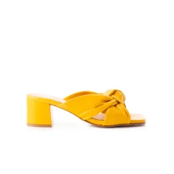 Mid Heels-L'INTERVALLE Sobral Tan Leather