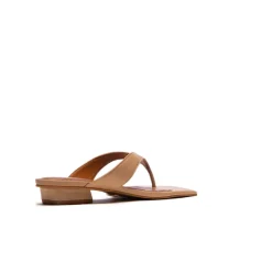 Flats-L'INTERVALLE Soleil Almond Leather