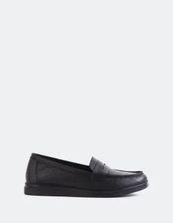 Loafers-L'INTERVALLE Sperry Black Leather