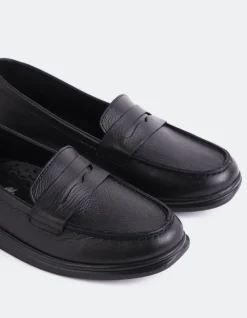 Loafers-L'INTERVALLE Sperry Black Leather