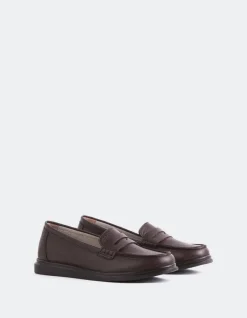 Loafers-L'INTERVALLE Sperry Brown Leather