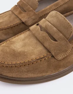 Loafers-L'INTERVALLE Sperry Cognac Suede