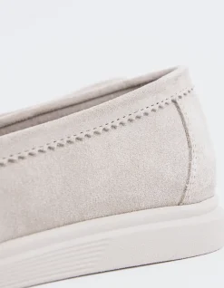 Loafers-L'INTERVALLE Sperry Taupe Suede