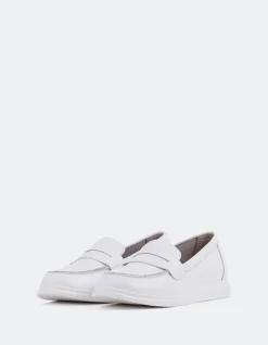 Loafers-L'INTERVALLE Sperry White Leather