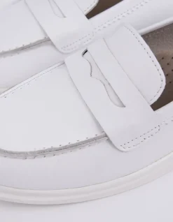 Loafers-L'INTERVALLE Sperry White Leather