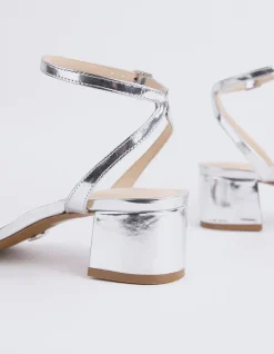 Mid Heels-L'INTERVALLE Spirea Silver Mirror