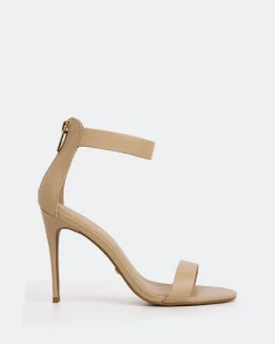 High Heels-L'INTERVALLE Springs Camel Leather