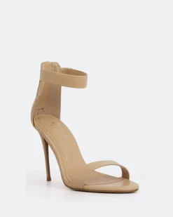 High Heels-L'INTERVALLE Springs Camel Leather