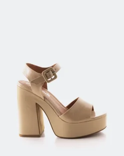 Platform-L'INTERVALLE Stafilos Nude Leather