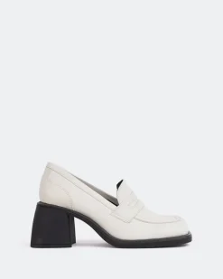 Loafers-L'INTERVALLE Station Off White Leather