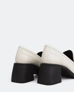 Loafers-L'INTERVALLE Station Off White Leather