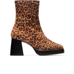 Platform|Ankle Boots-L'INTERVALLE Sullivan Tan Leopard