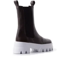 Chelsea|Ankle Boots-L'INTERVALLE Tacoma Brown Leather