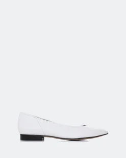 Ballerinas-L'INTERVALLE Taipo White Leather