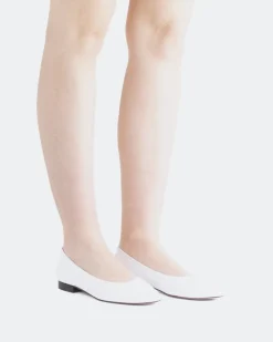 Ballerinas-L'INTERVALLE Taipo White Leather