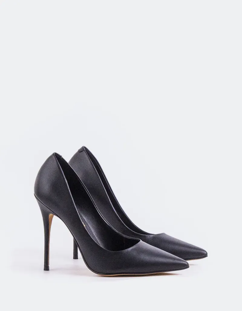 Pumps-L'INTERVALLE Teeva Black Leather