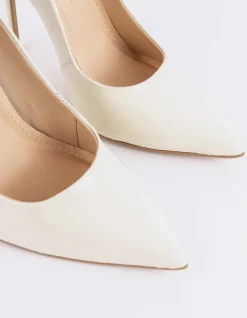 Pumps-L'INTERVALLE Teeva Off White Patent