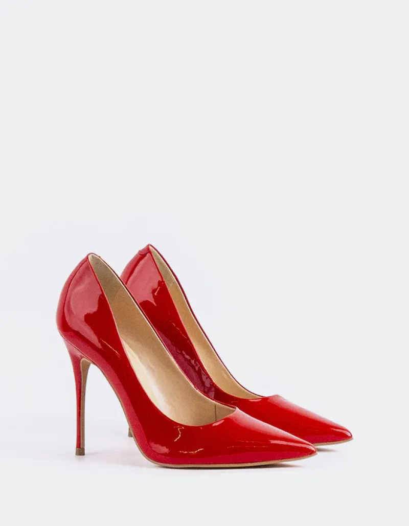 Pumps-L'INTERVALLE Teeva Red Patent
