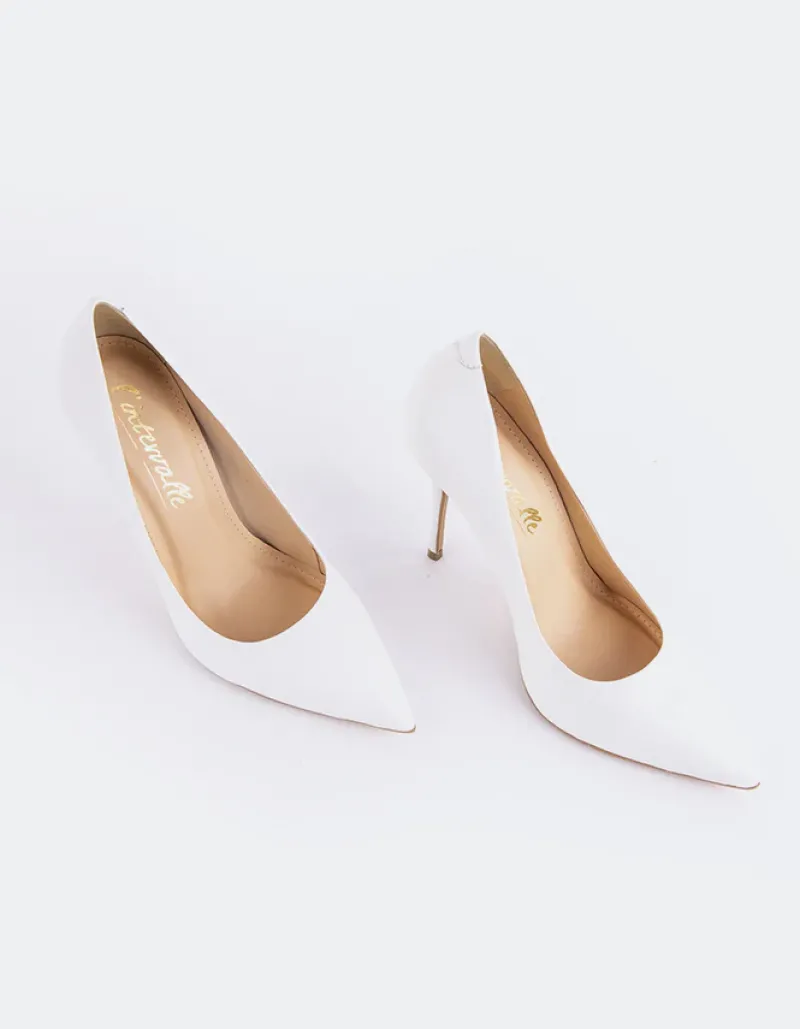 Pumps-L'INTERVALLE Teeva White Leather