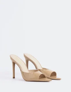 High Heels|Mules-L'INTERVALLE Thelma Nude Naplack