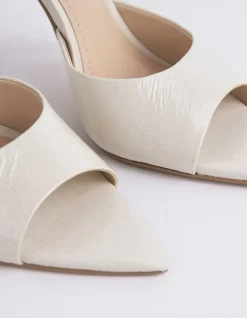 High Heels|Mules-L'INTERVALLE Thelma Off White Naplack