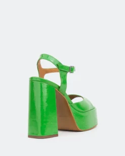 Platform-L'INTERVALLE Times Green Naplack/Nap.Vert