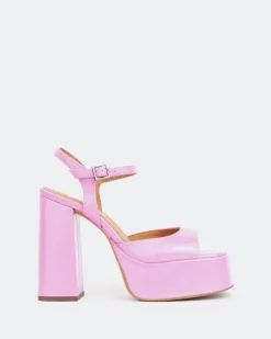 Platform-L'INTERVALLE Times Pink Naplack/Nap.Rose