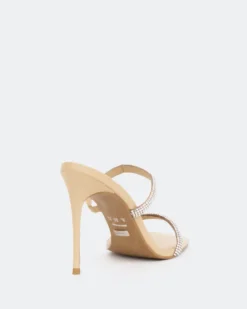 High Heels-L'INTERVALLE Tinsley, Camel Leather/Cuir Chameau