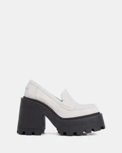 Loafers-L'INTERVALLE Tonya Off White Leather
