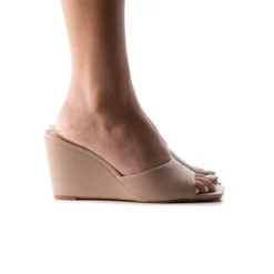 Wedges-L'INTERVALLE Toscana Taupe Leather