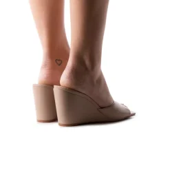 Wedges-L'INTERVALLE Toscana Taupe Leather