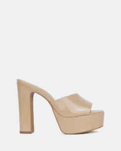 Platform-L'INTERVALLE Tropicana, Almond Naplack/Naplack Amande