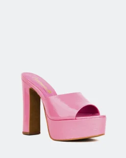 Platform-L'INTERVALLE Tropicana, Pink Naplack/Naplack Rose