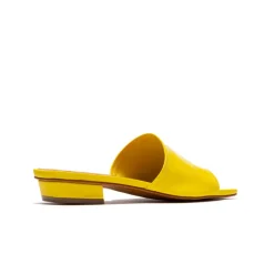 Flats|Mules-L'INTERVALLE Turner Yellow Leather
