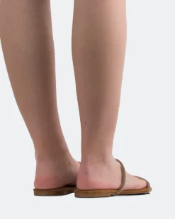 Flats-L'INTERVALLE Twiggy Nude Suede