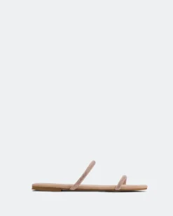 Flats-L'INTERVALLE Twiggy Pink Suede
