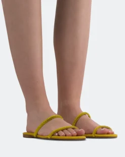 Flats-L'INTERVALLE Twiggy Yellow Suede