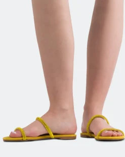 Flats-L'INTERVALLE Twiggy Yellow Suede