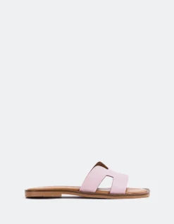 Flats-L'INTERVALLE Valmy Fuchsia Leather