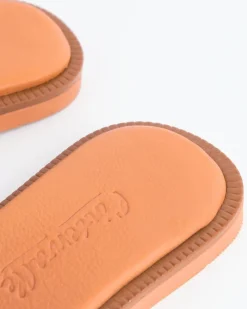 Flats-L'INTERVALLE Valmy Red Leather