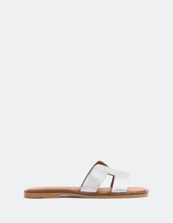 Flats-L'INTERVALLE Valmy Silver Metal