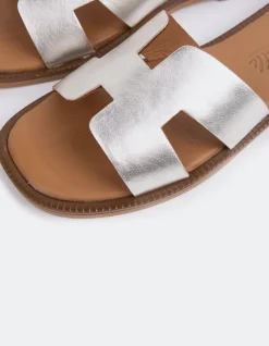 Flats-L'INTERVALLE Valmy Silver Metal