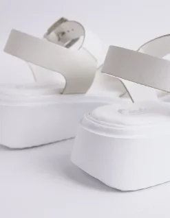 Wedges-L'INTERVALLE Varvara White Leather