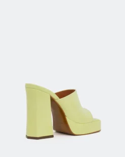 Platform-L'INTERVALLE Vendome Green Leather