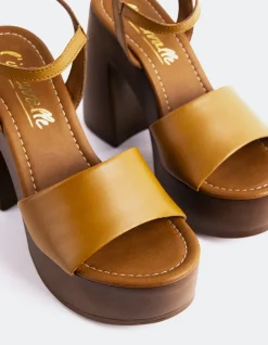 Platform-L'INTERVALLE Veria Tan Leather