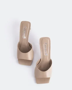 Mid Heels-L'INTERVALLE Visalia Nude Leather